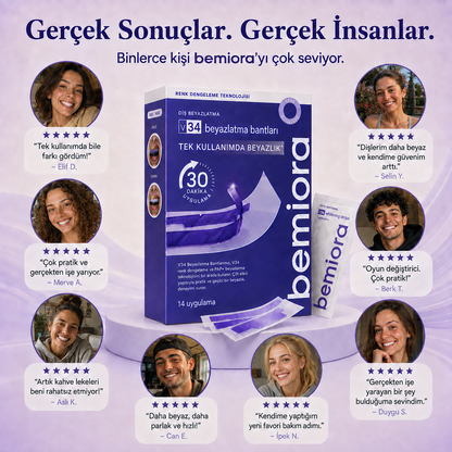 V34 Diş Beyazlatma Bandı