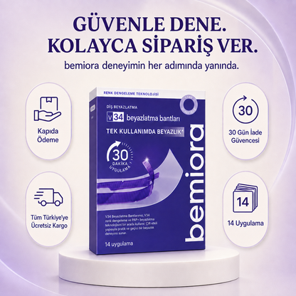 V34 Diş Beyazlatma Bandı